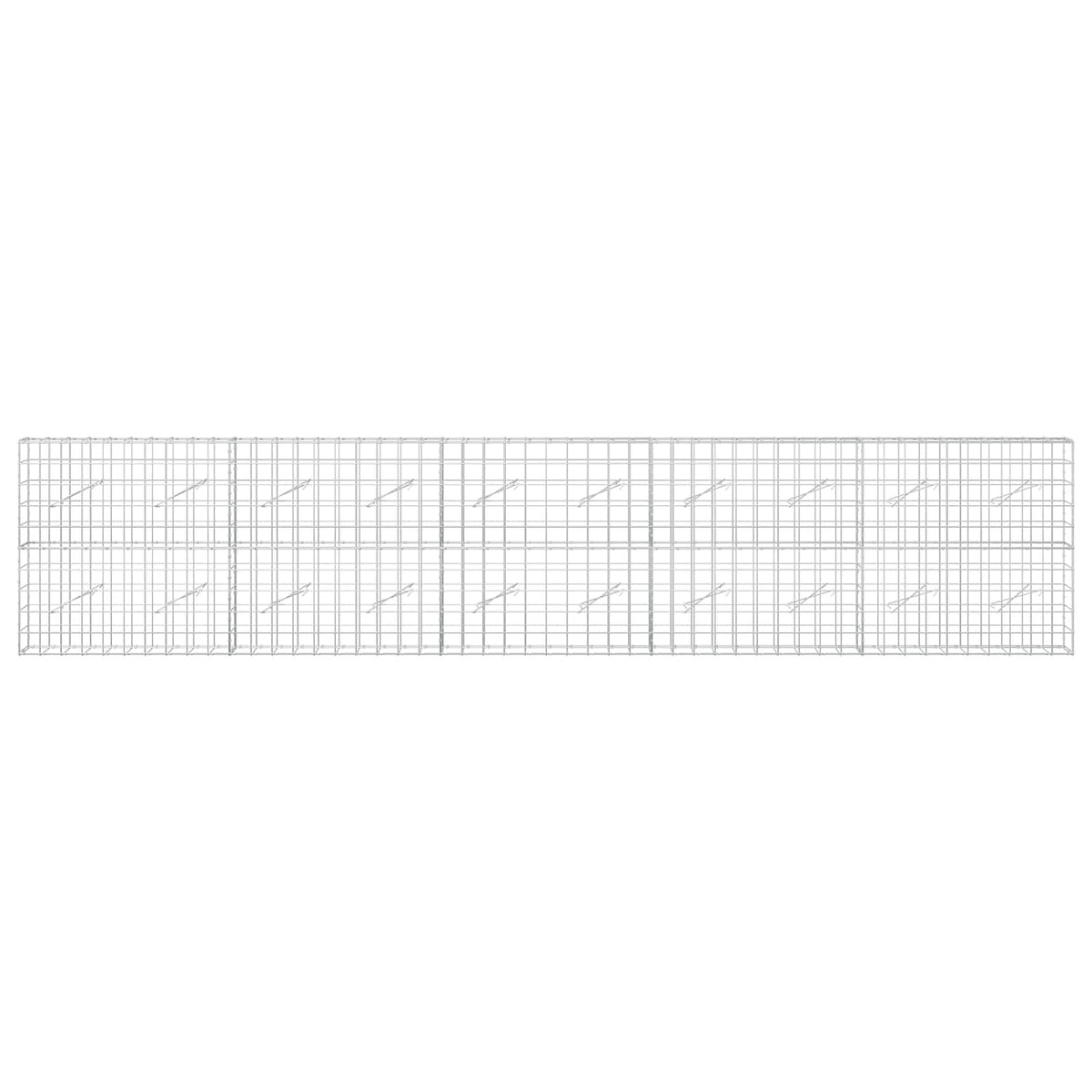 Gabion with 3.5 mm Wire and 10x10 cm Mesh 500x10x100 cm