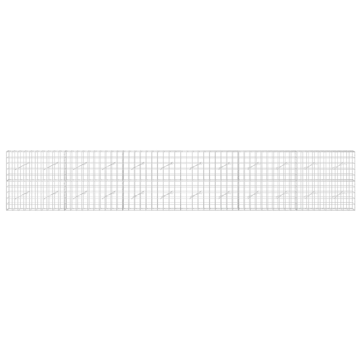 Gabion with 3.5 mm Wire and 10x10 cm Mesh 600x10x100 cm