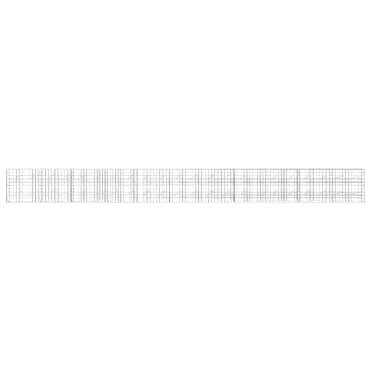 Gabion with 3.5 mm Wire and 10x10 cm Mesh 1100x10x100 cm