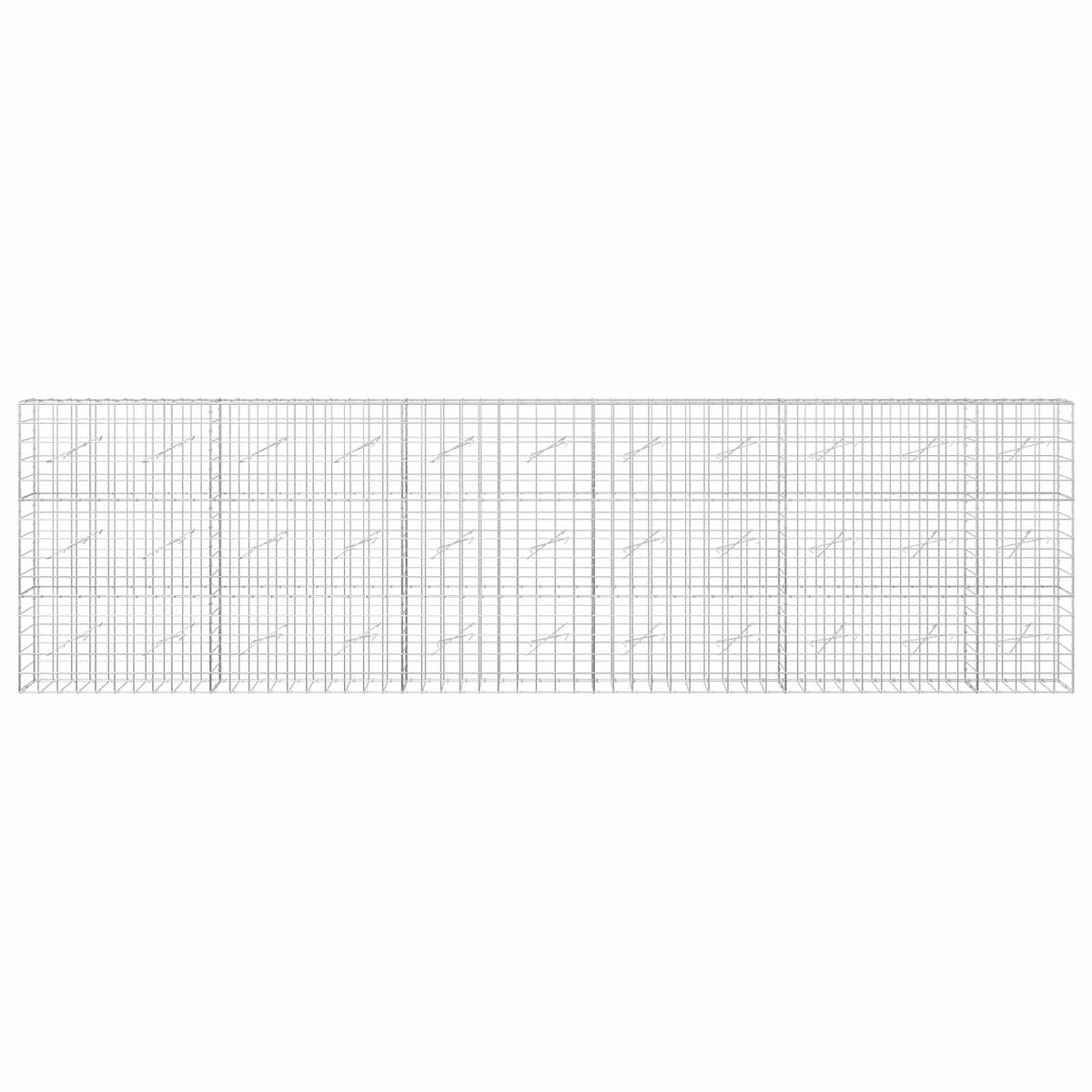 Gabion with 3.5 mm Wire and 10x10 cm Mesh 550x10x150 cm