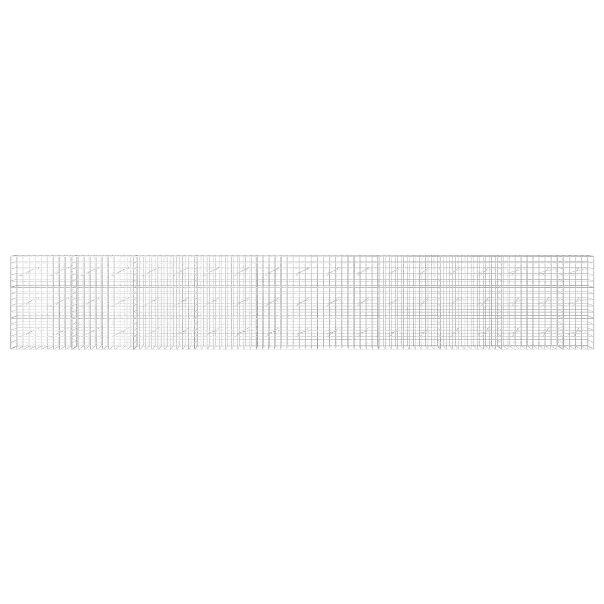 Gabion with 3.5 mm Wire and 10x10 cm Mesh 950x10x150 cm