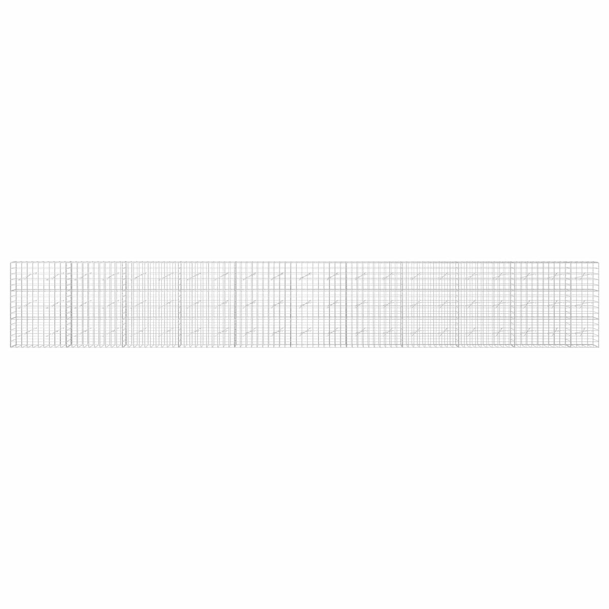 Gabion with 3.5 mm Wire and 10x10 cm Mesh 1050x10x150 cm