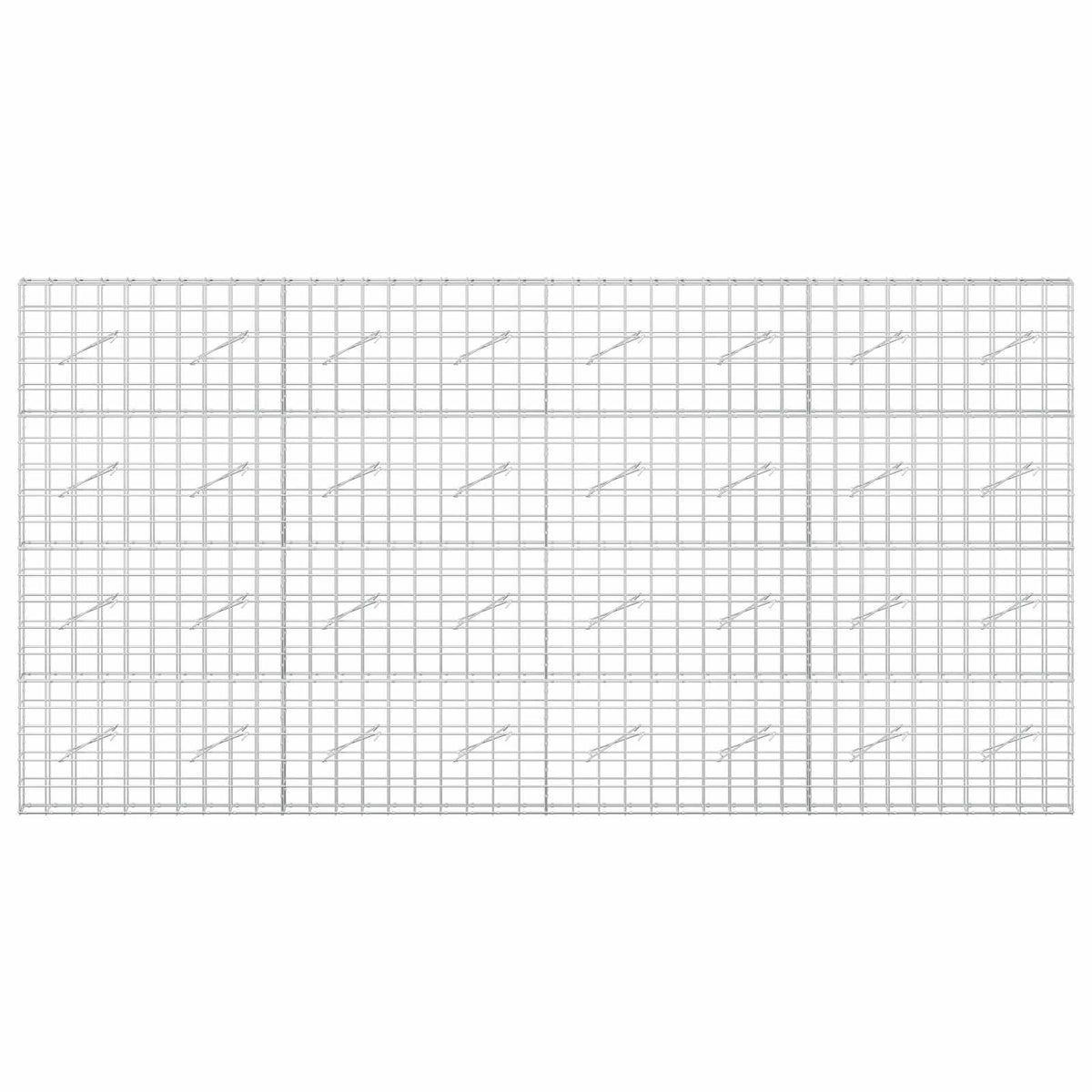 Gabion with 3.5 mm Wire and 10x10 cm Mesh 400x10x200 cm