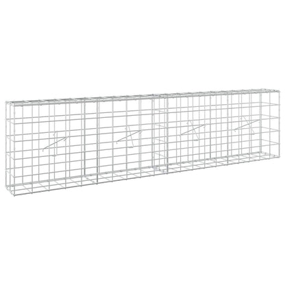Gabion with 3.5 mm Wire and 10x10 cm Mesh 200x20x50 cm