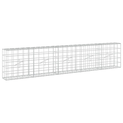 Gabion with 3.5 mm Wire and 10x10 cm Mesh 250x20x50 cm