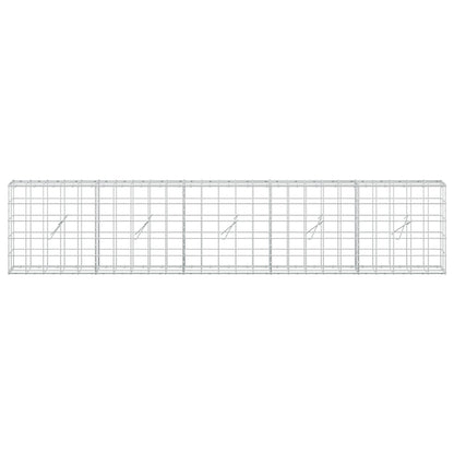Gabion with 3.5 mm Wire and 10x10 cm Mesh 250x20x50 cm