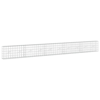 Gabion with 3.5 mm Wire and 10x10 cm Mesh 500x20x50 cm