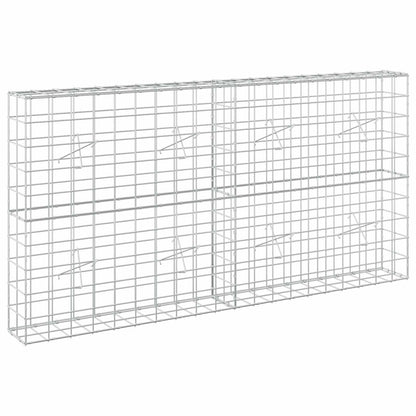 Gabion with 3.5 mm Wire and 10x10 cm Mesh 200x20x100 cm