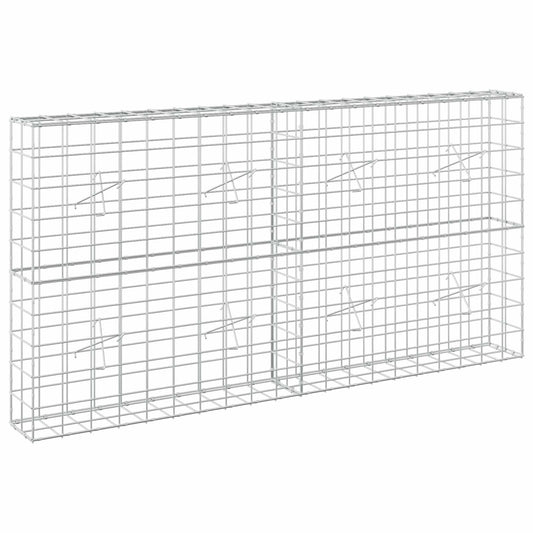 Gabion with 3.5 mm Wire and 10x10 cm Mesh 200x20x100 cm