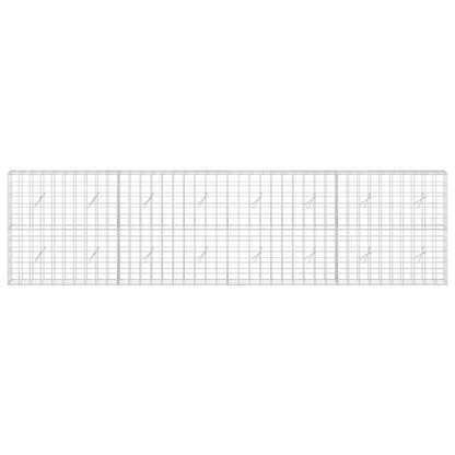 Gabion with 3.5 mm Wire and 10x10 cm Mesh 400x20x100 cm