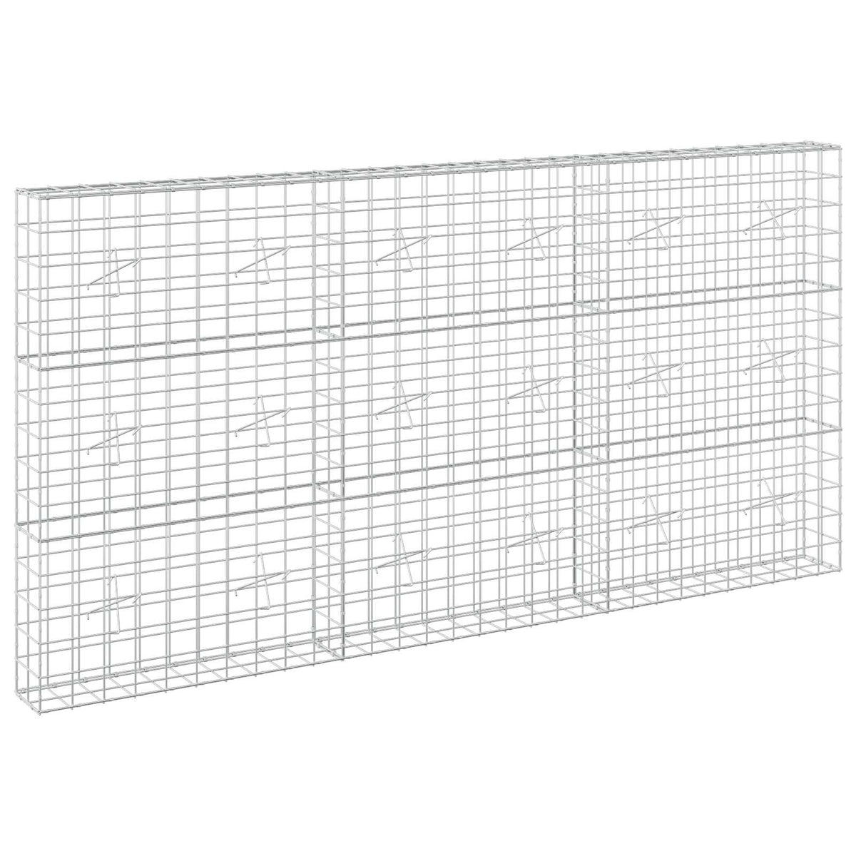 Gabion with 3.5 mm Wire and 10x10 cm Mesh 300x20x150 cm