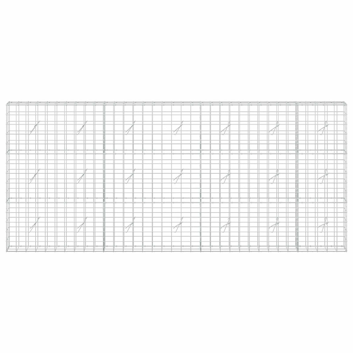 Gabion with 3.5 mm Wire and 10x10 cm Mesh 350x20x150 cm