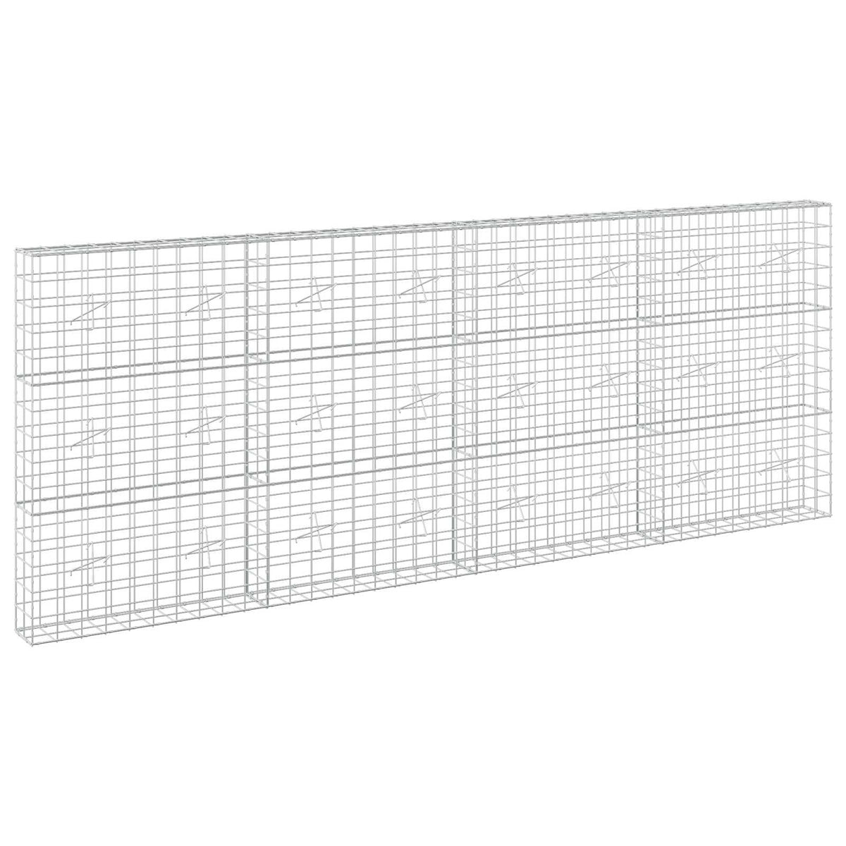 Gabion with 3.5 mm Wire and 10x10 cm Mesh 400x20x150 cm