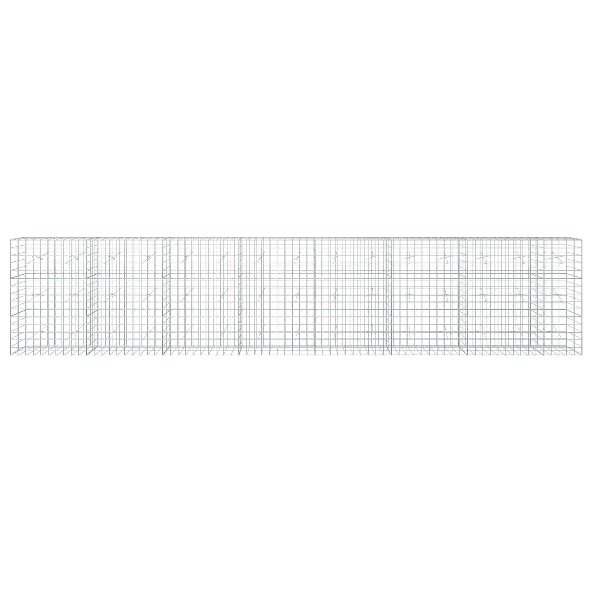 Gabion with 3.5 mm Wire and 10x10 cm Mesh 750x20x150 cm
