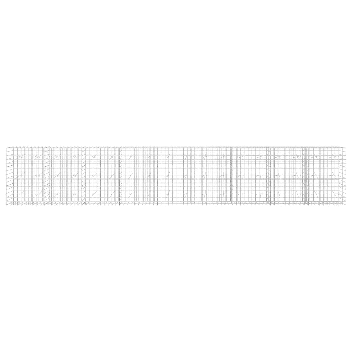 Gabion with 3.5 mm Wire and 10x10 cm Mesh 900x20x150 cm