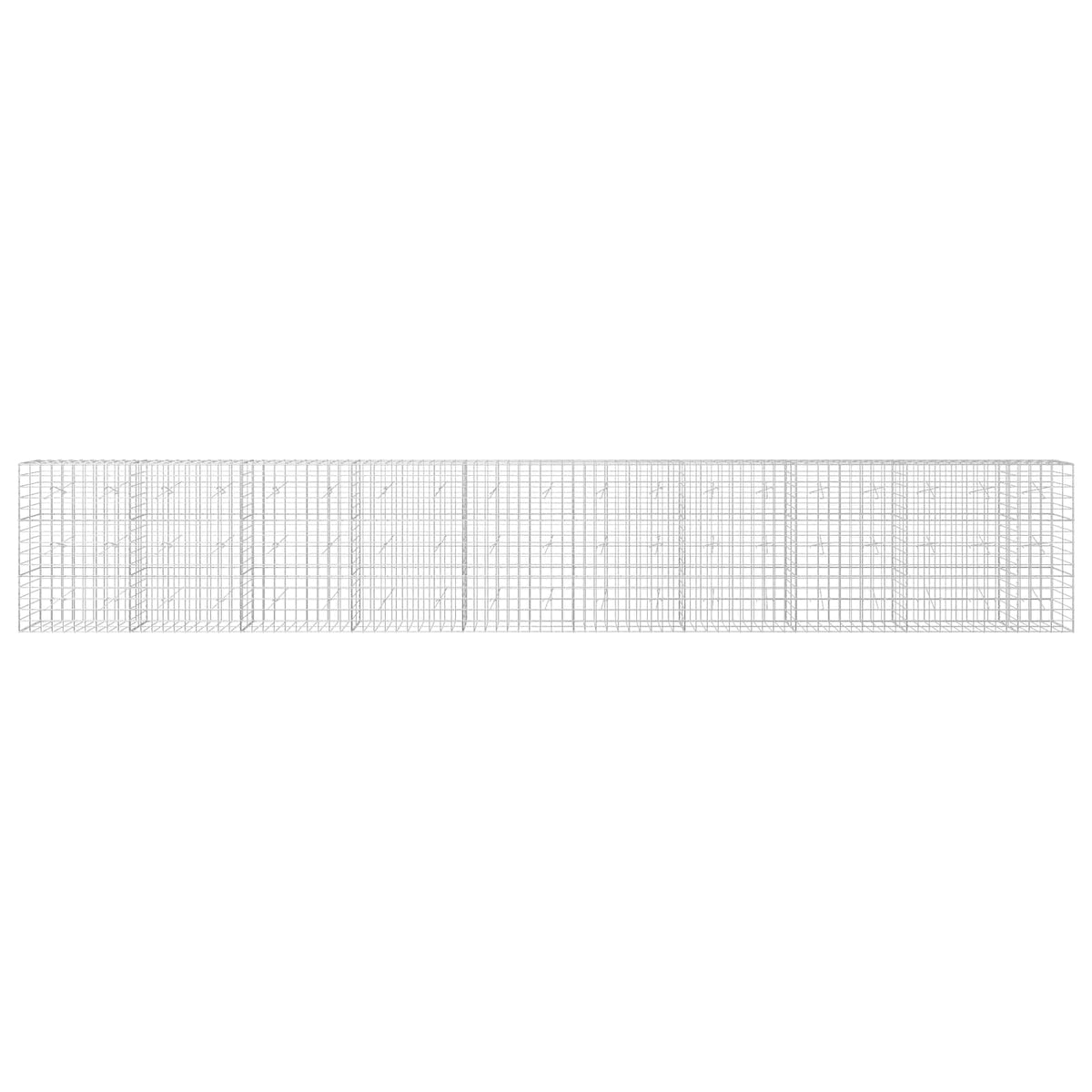 Gabion with 3.5 mm Wire and 10x10 cm Mesh 950x20x150 cm