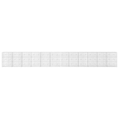 Gabion with 3.5 mm Wire and 10x10 cm Mesh 1200x20x150 cm