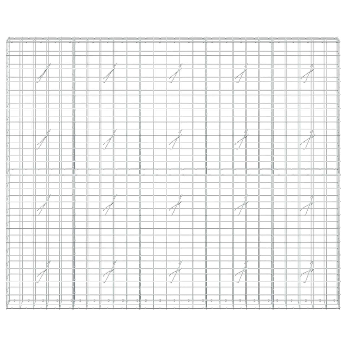 Gabion with 3.5 mm Wire and 10x10 cm Mesh 250x20x200 cm