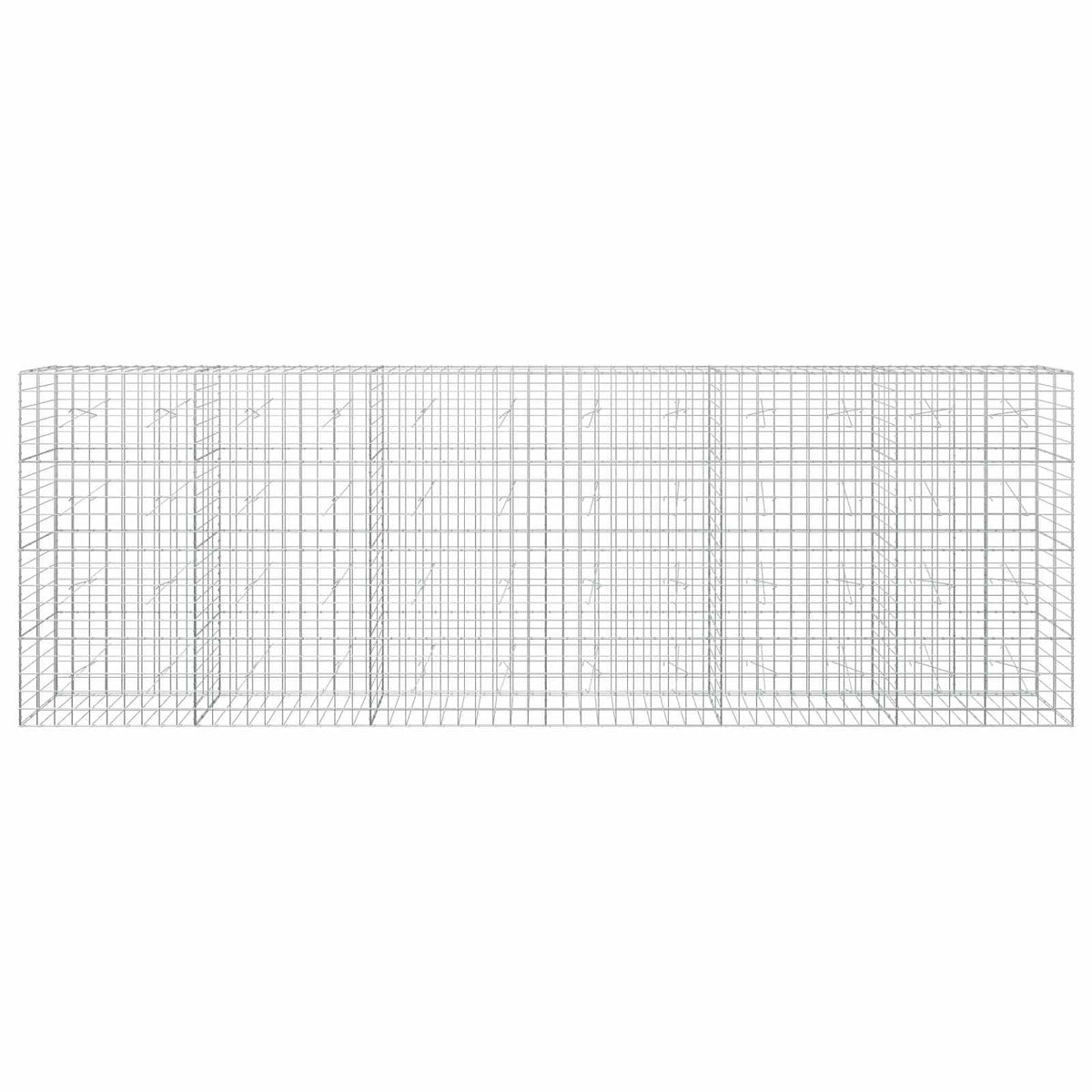 Gabion with 3.5 mm Wire and 10x10 cm Mesh 600x20x200 cm