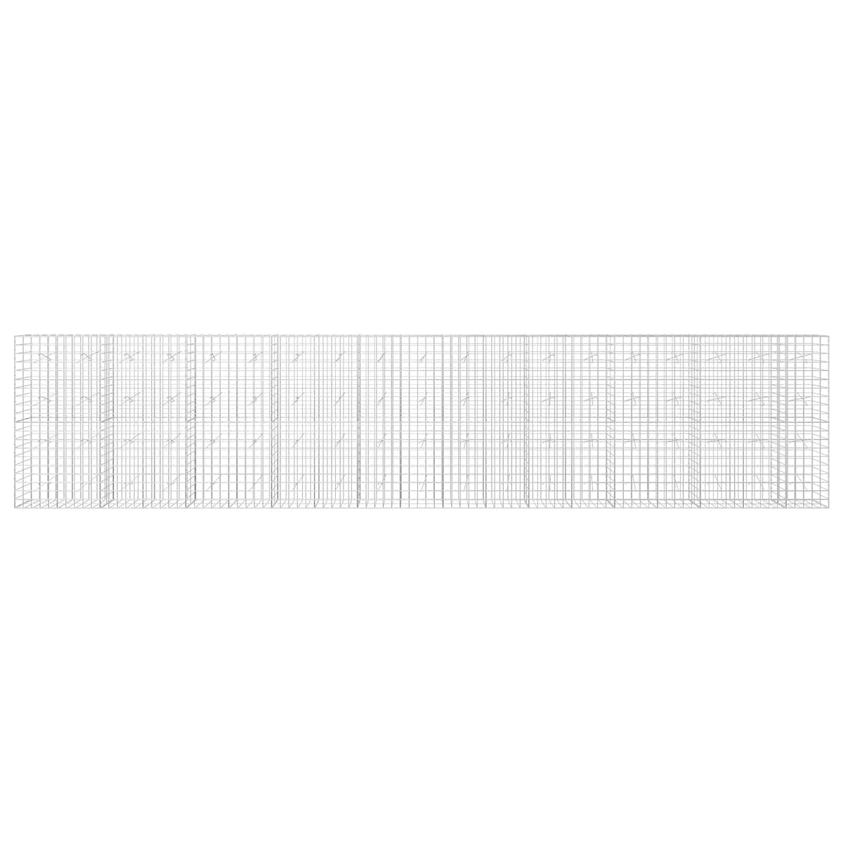 Gabion with 3.5 mm Wire and 10x10 cm Mesh 950x20x200 cm