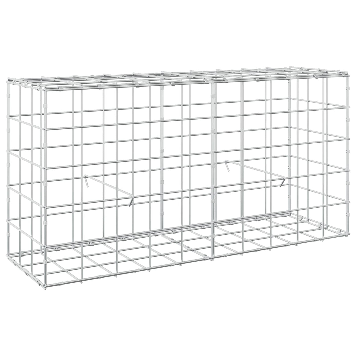 Gabion with 3.5 mm Wire and 10x10 cm Mesh 100x30x50 cm