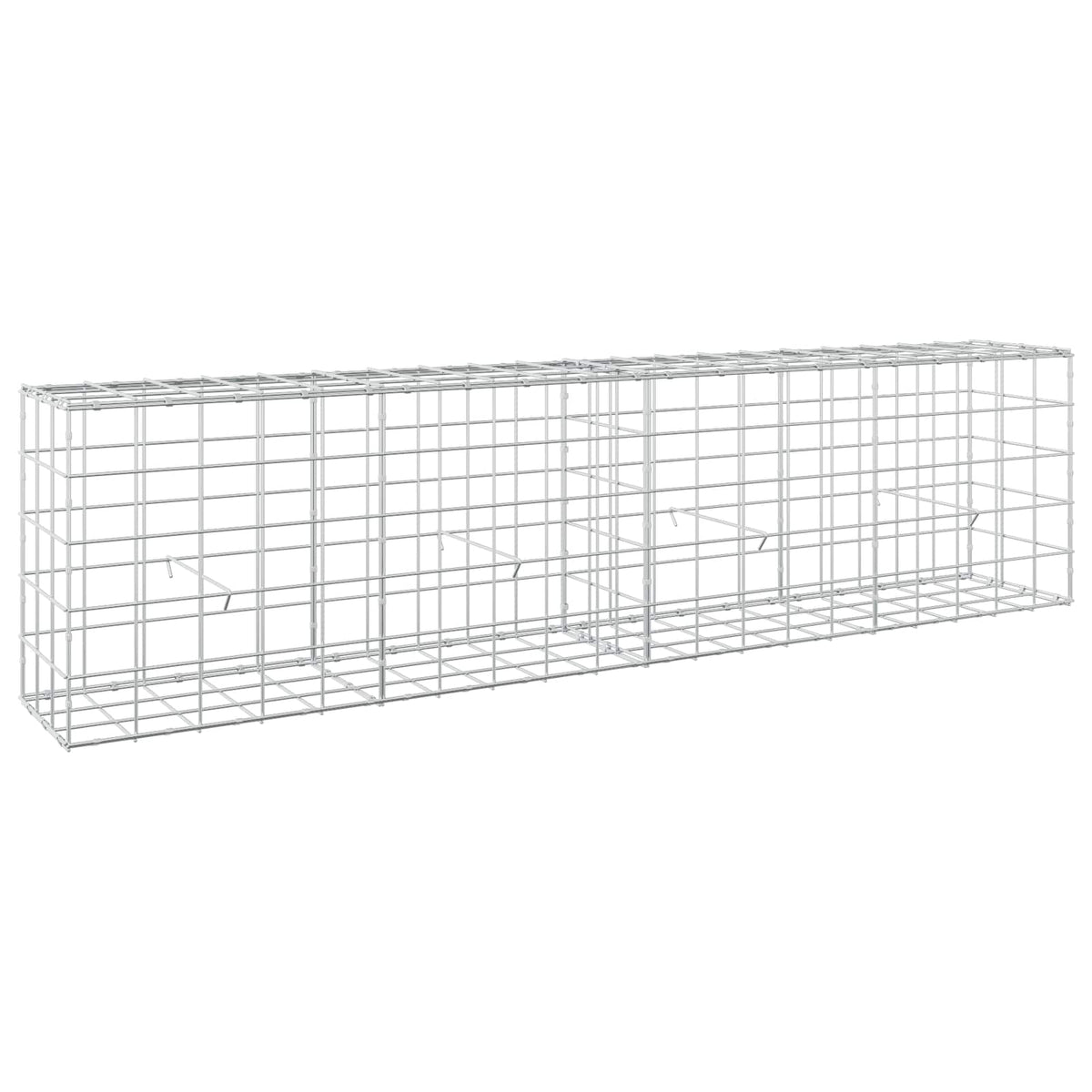 Gabion with 3.5 mm Wire and 10x10 cm Mesh 200x30x50 cm
