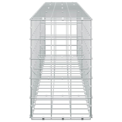 Gabion with 3.5 mm Wire and 10x10 cm Mesh 200x30x50 cm