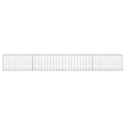 Gabion with 3.5 mm Wire and 10x10 cm Mesh 400x30x50 cm