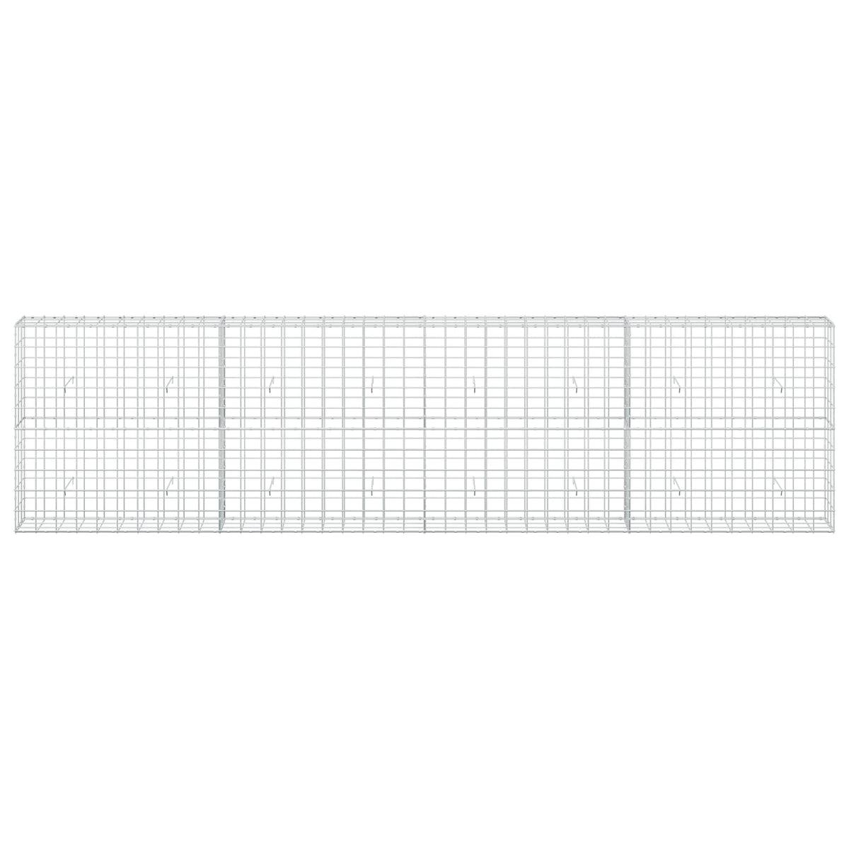 Gabion with 3.5 mm Wire and 10x10 cm Mesh 400x30x100 cm