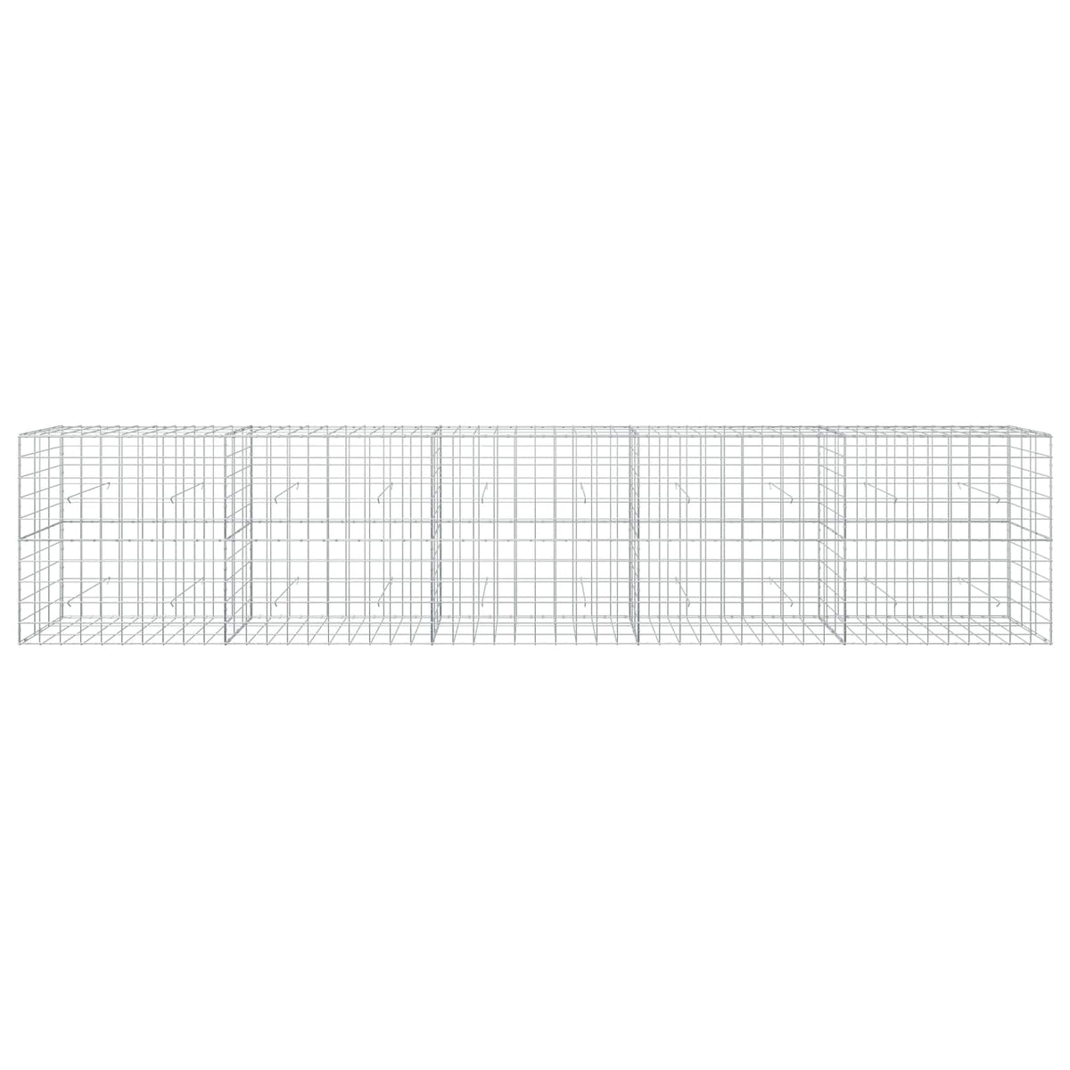 Gabion with 3.5 mm Wire and 10x10 cm Mesh 500x30x100 cm