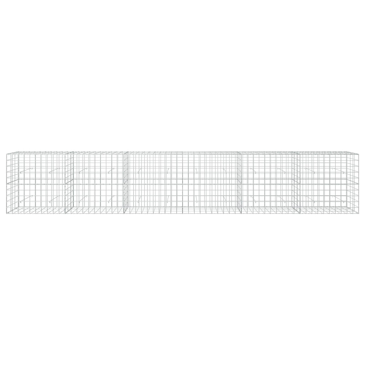 Gabion with 3.5 mm Wire and 10x10 cm Mesh 600x30x100 cm