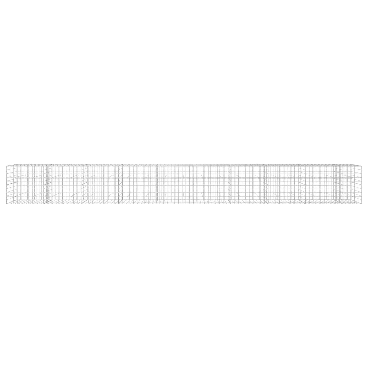 Gabion with 3.5 mm Wire and 10x10 cm Mesh 950x30x100 cm