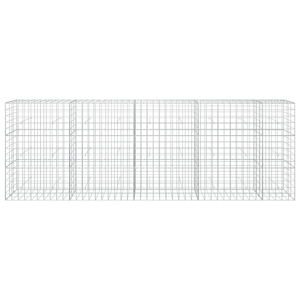 Gabion with 3.5 mm Wire and 10x10 cm Mesh 450x30x150 cm