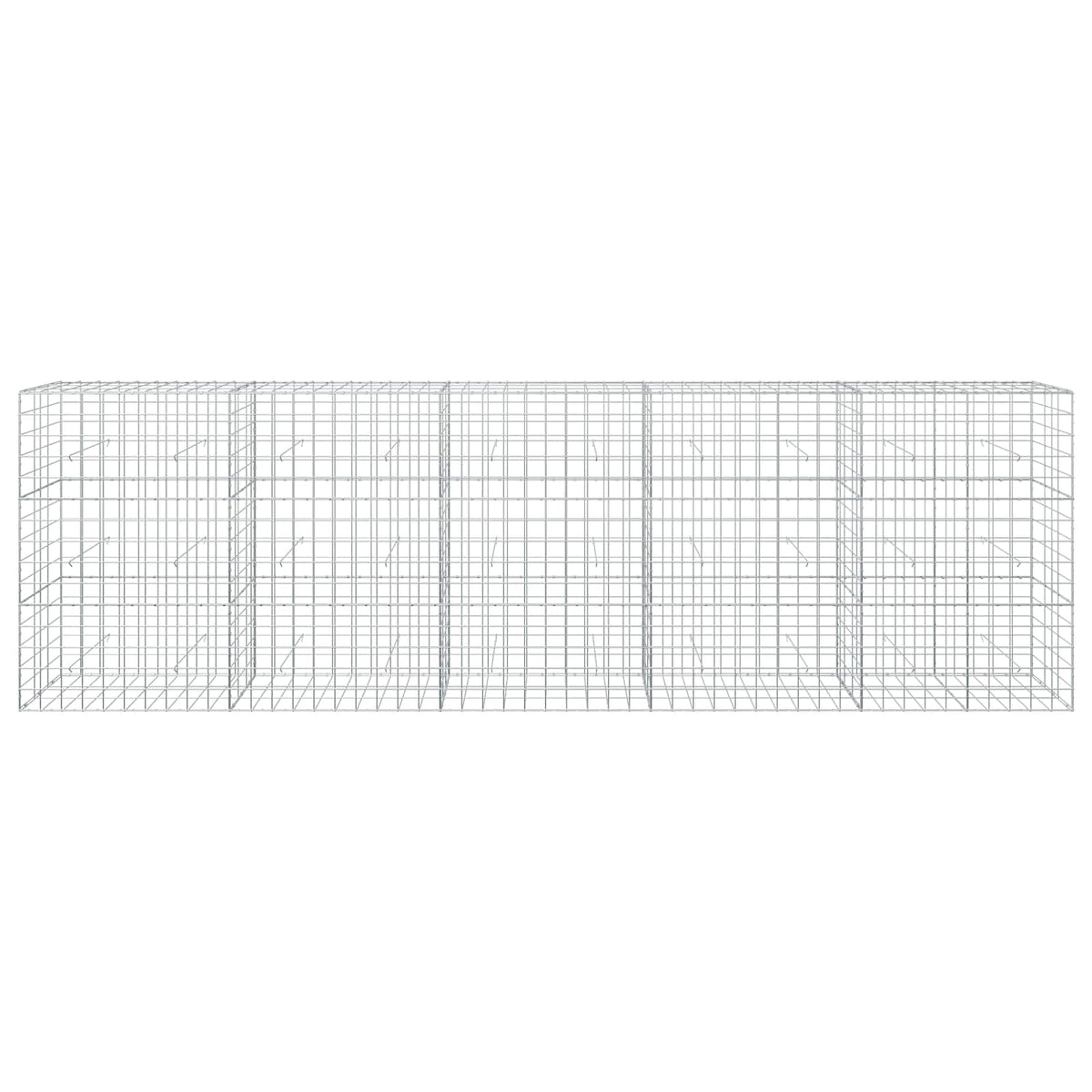 Gabion with 3.5 mm Wire and 10x10 cm Mesh 500x30x150 cm