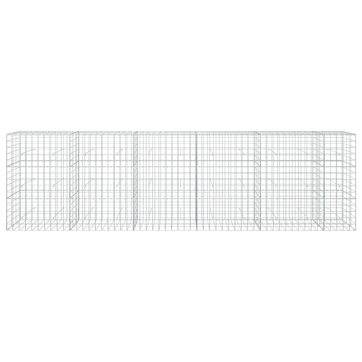 Gabion with 3.5 mm Wire and 10x10 cm Mesh 550x30x150 cm