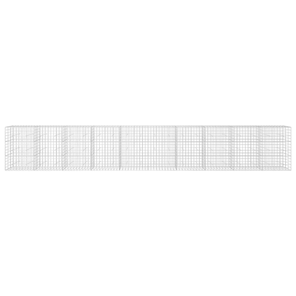 Gabion with 3.5 mm Wire and 10x10 cm Mesh 1000x30x150 cm