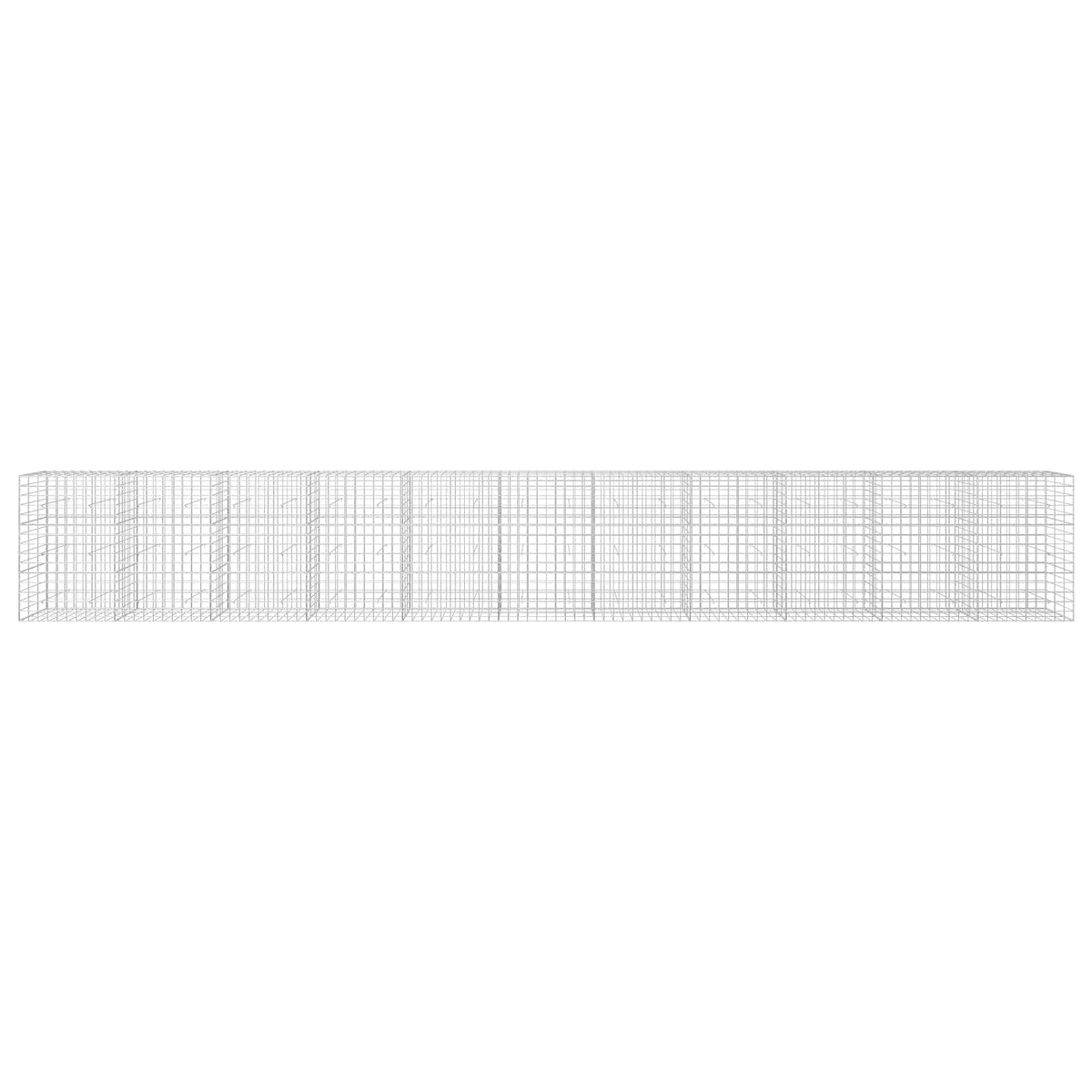 Gabion with 3.5 mm Wire and 10x10 cm Mesh 1100x30x150 cm