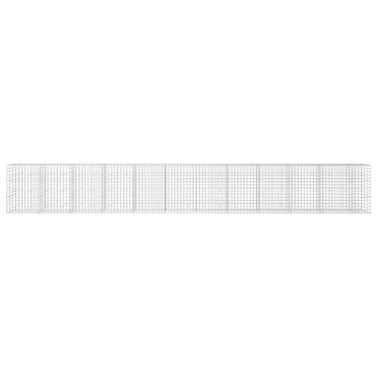 Gabion with 3.5 mm Wire and 10x10 cm Mesh 1150x30x150 cm