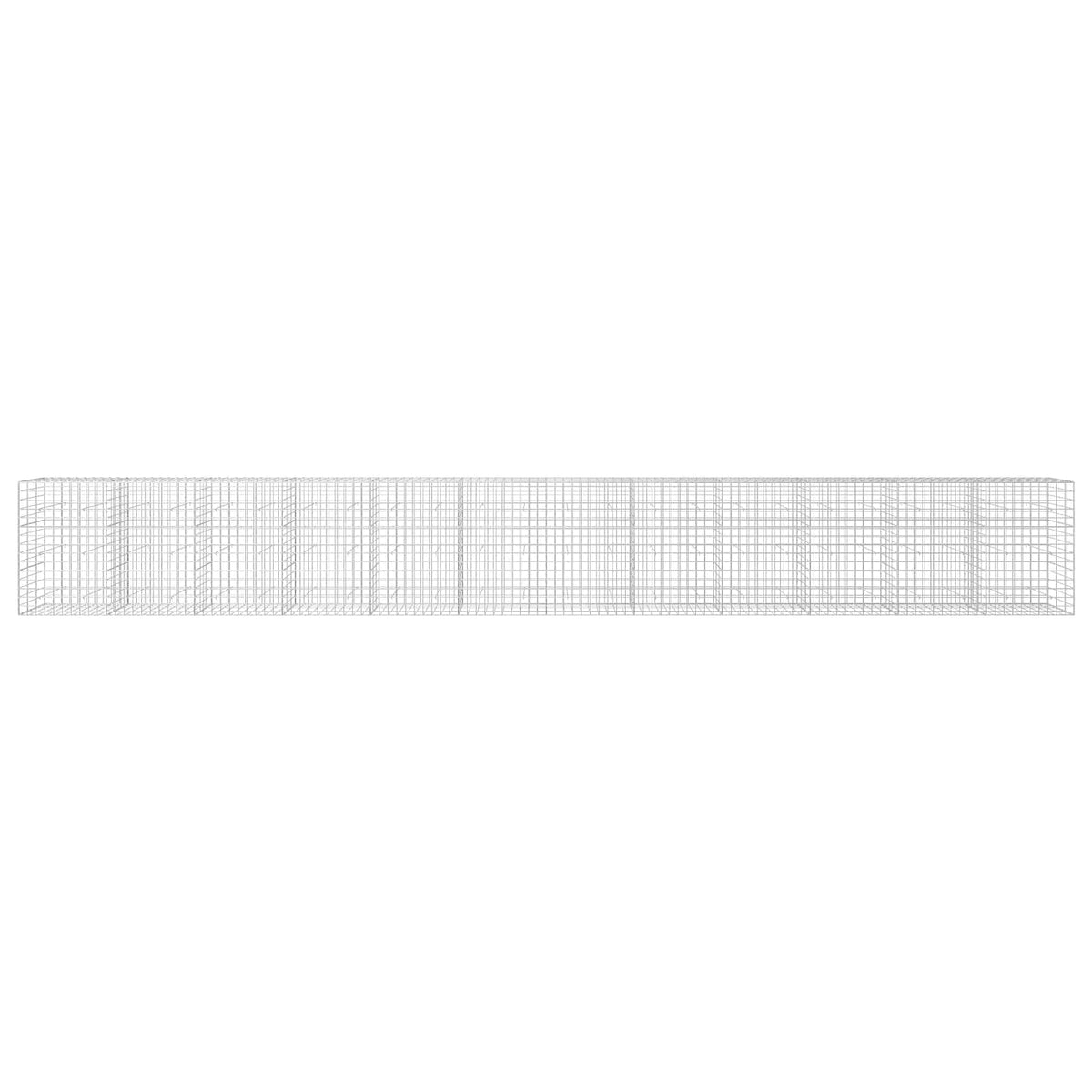 Gabion with 3.5 mm Wire and 10x10 cm Mesh 1200x30x150 cm