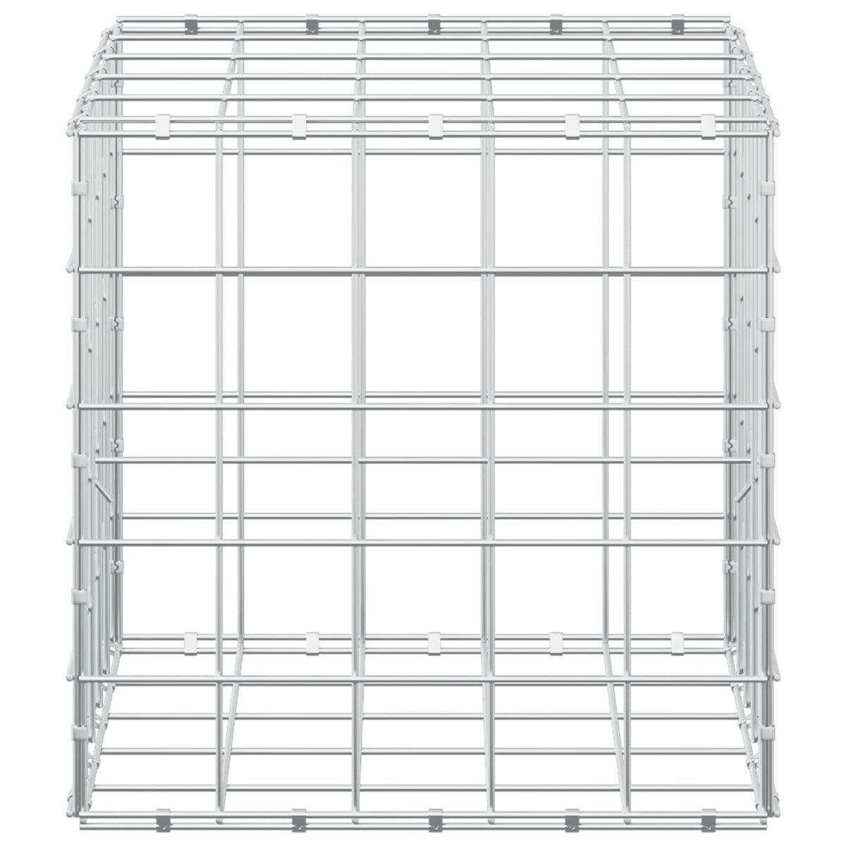 Gabion with 3.5 mm Wire and 10x10 cm Mesh 50x50x50 cm