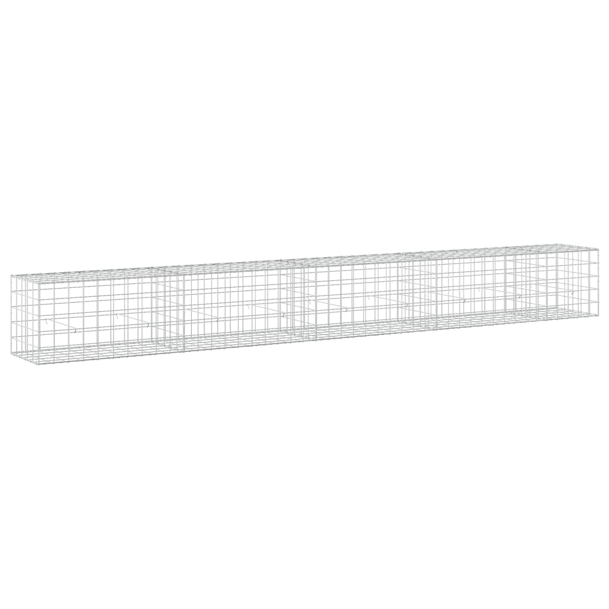 Gabion with 3.5 mm Wire and 10x10 cm Mesh 450x50x50 cm