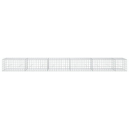 Gabion with 3.5 mm Wire and 10x10 cm Mesh 550x50x50 cm