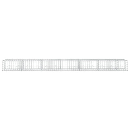 Gabion with 3.5 mm Wire and 10x10 cm Mesh 650x50x50 cm