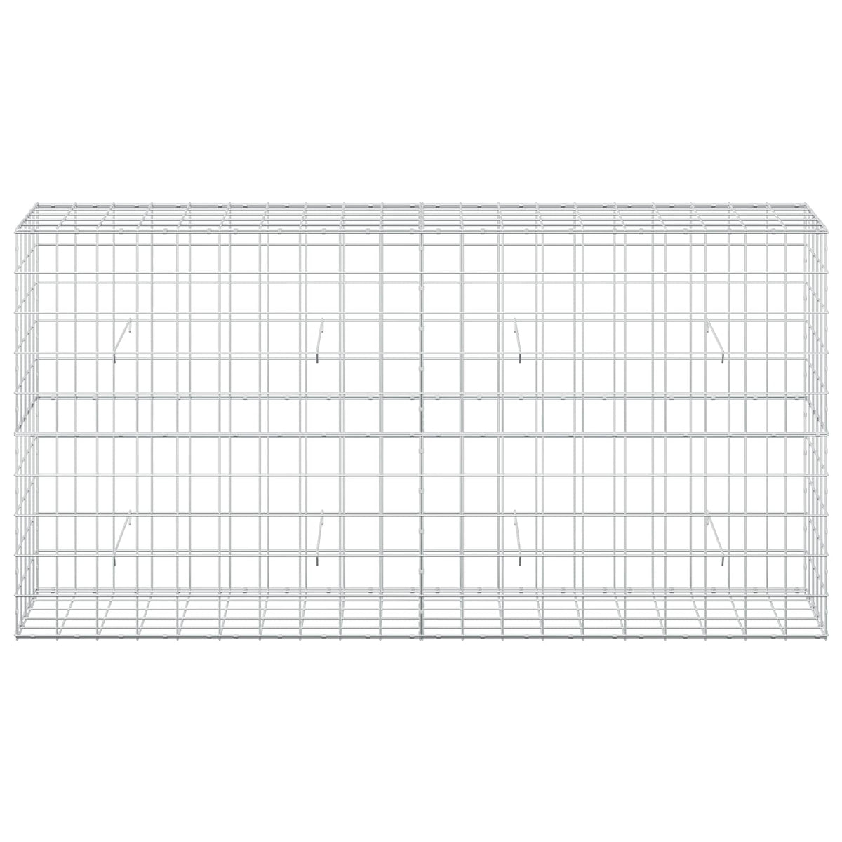 Gabion with 3.5 mm Wire and 10x10 cm Mesh 200x50x100 cm