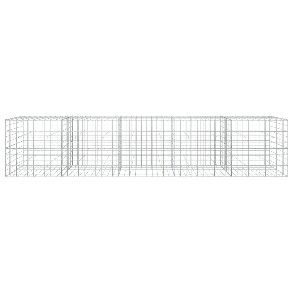 Gabion with 3.5 mm Wire and 10x10 cm Mesh 500x50x100 cm