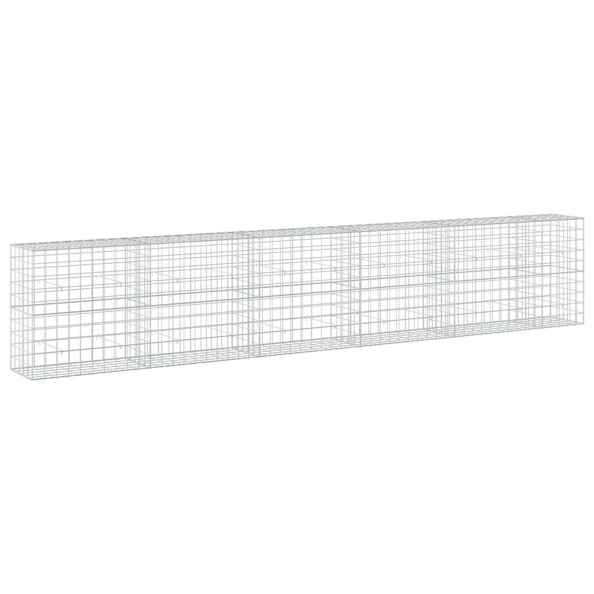Gabion with 3.5 mm Wire and 10x10 cm Mesh 550x50x100 cm