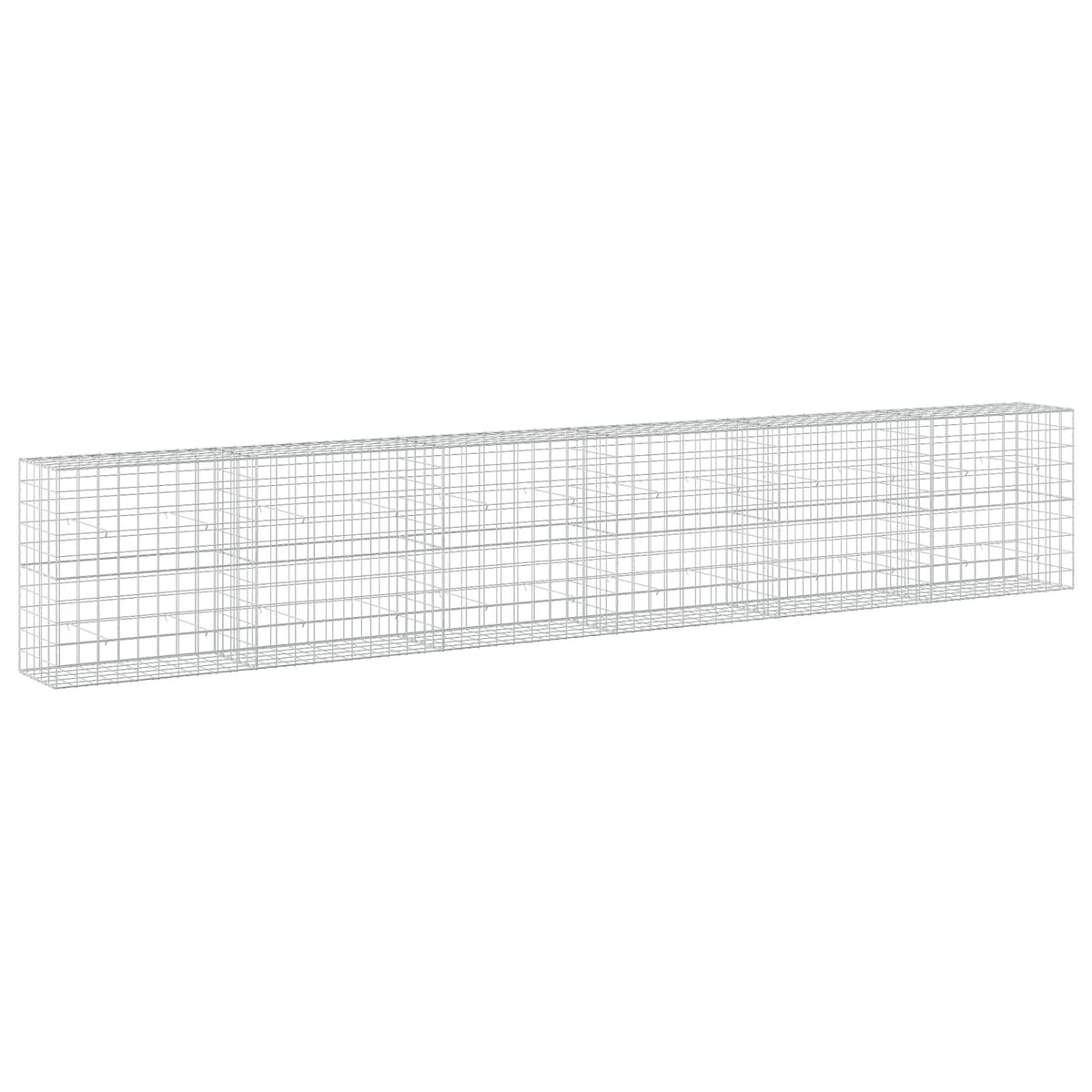 Gabion with 3.5 mm Wire and 10x10 cm Mesh 600x50x100 cm