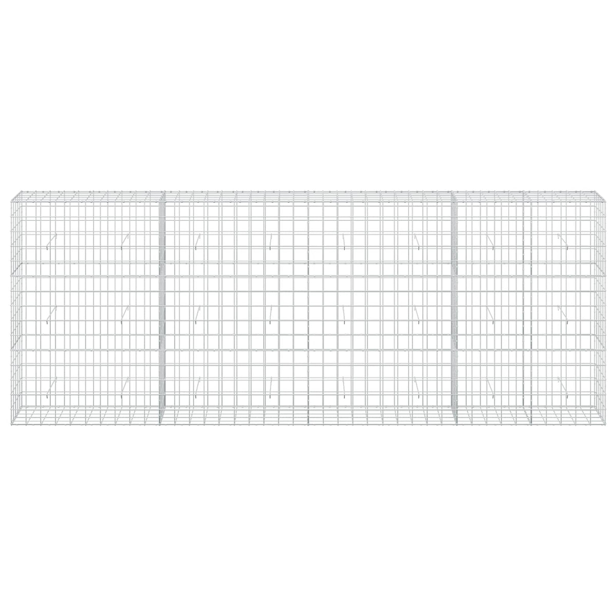 Gabion with 3.5 mm Wire and 10x10 cm Mesh 400x50x150 cm