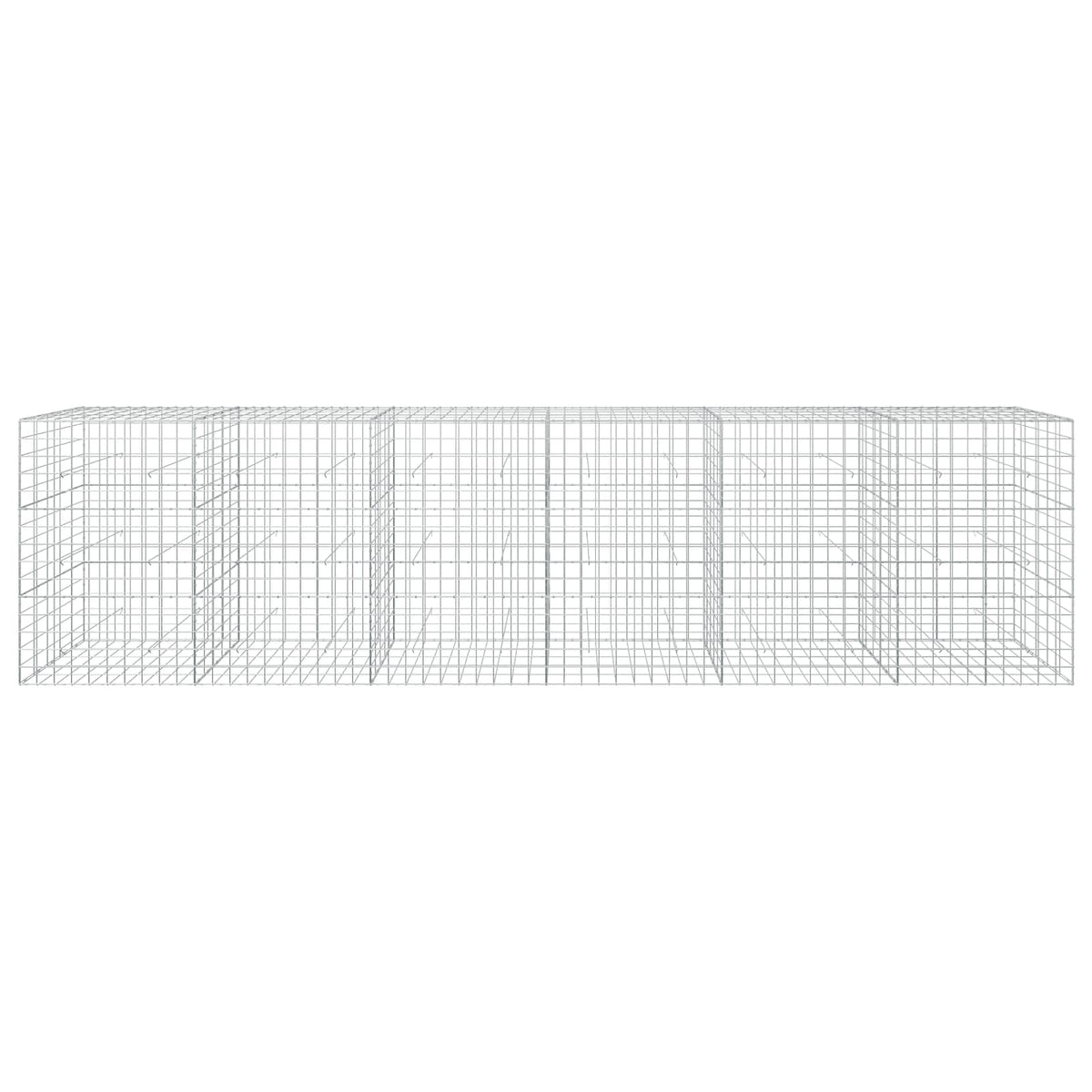 Gabion with 3.5 mm Wire and 10x10 cm Mesh 600x50x150 cm
