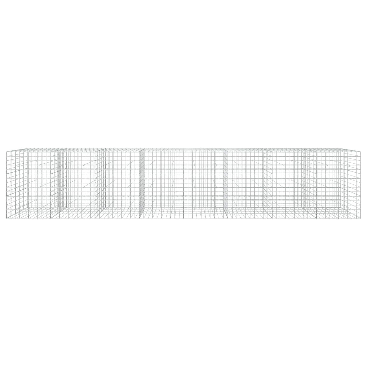 Gabion with 3.5 mm Wire and 10x10 cm Mesh 800x50x150 cm
